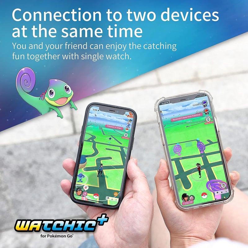 Brook Pocket Auto Catch Watchic Plus - Dual Accounts Auto Catcher, IPX7 Waterproof, 0.96 inch Color Display, Pocket Monster Go Catcher Accessory (Blue) - Image 4